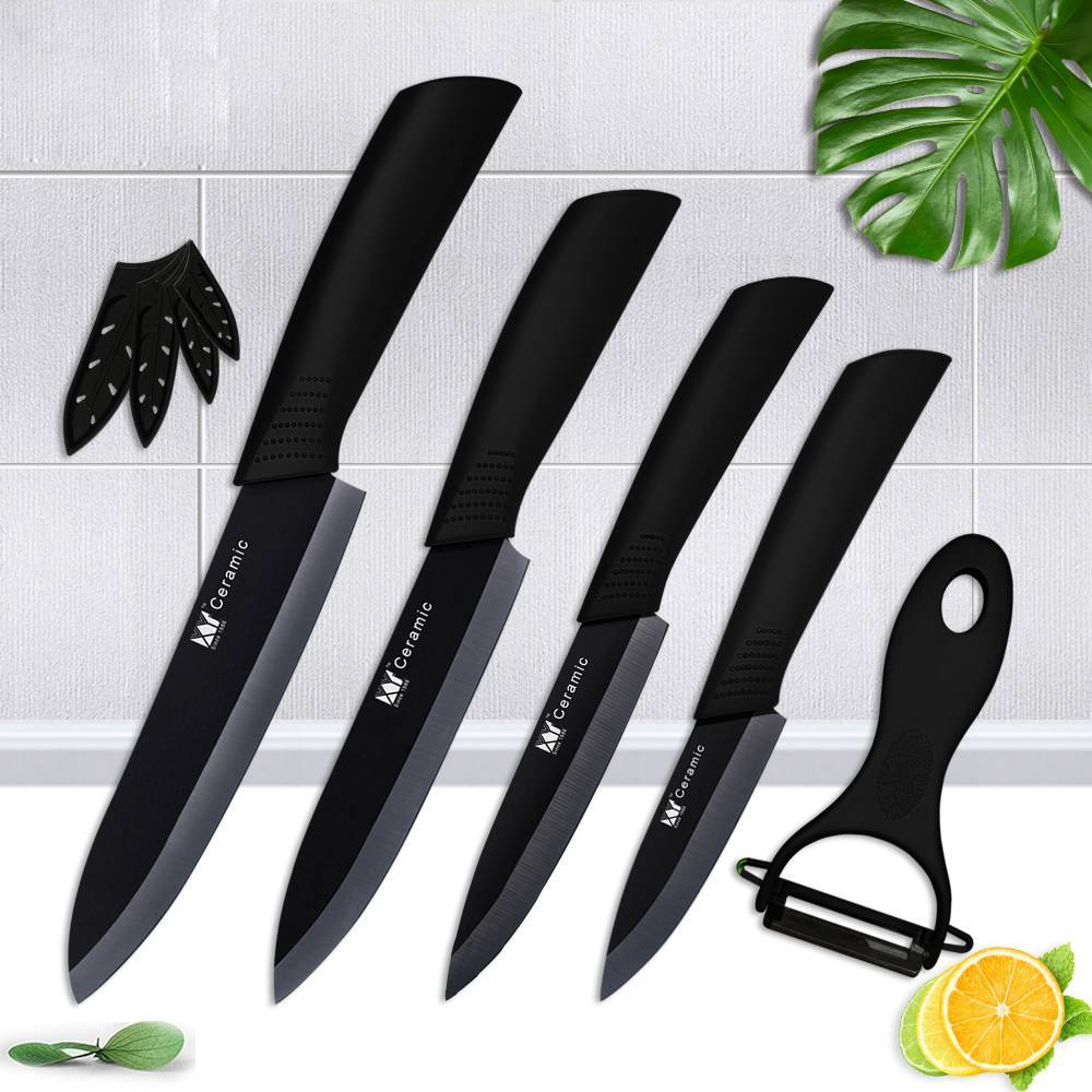 Cuchillo de Cerámica Con Hoja Negra