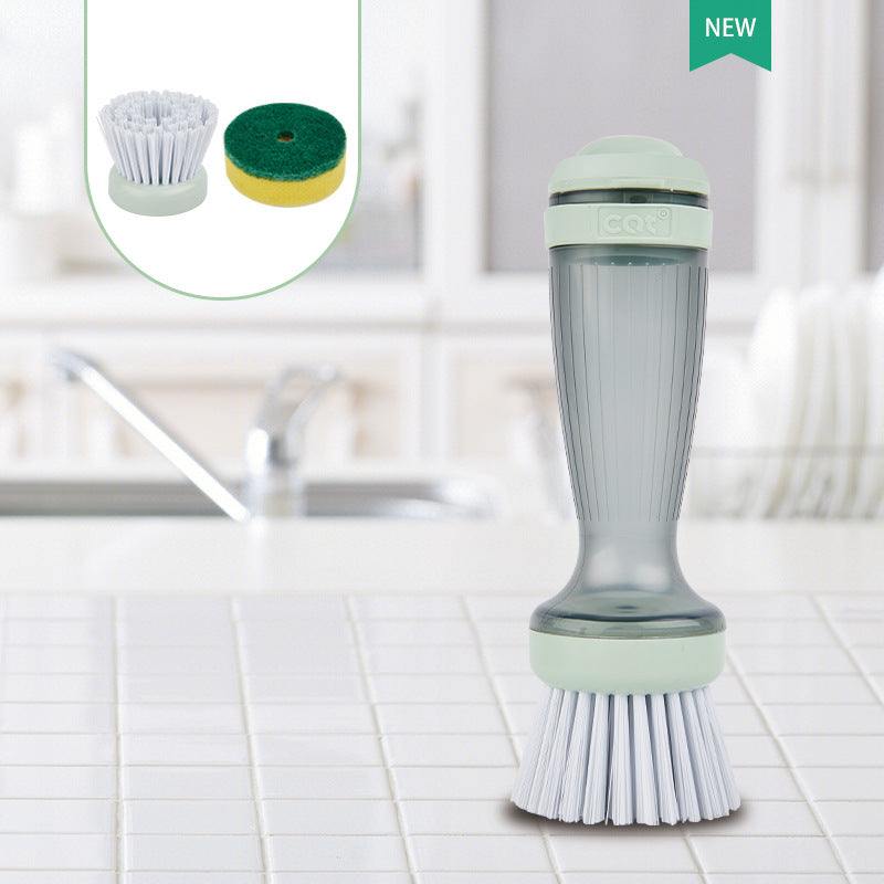 Cepillo con Dispensador de Jabón