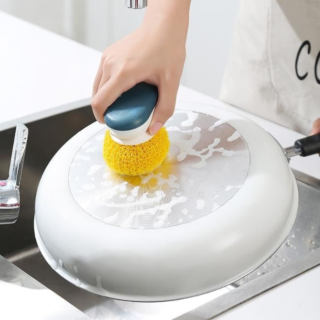 Cepillo de Limpieza para Platos y Cocina