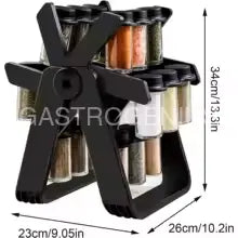 Especiero Rotativo 360° Para 18 Frascos