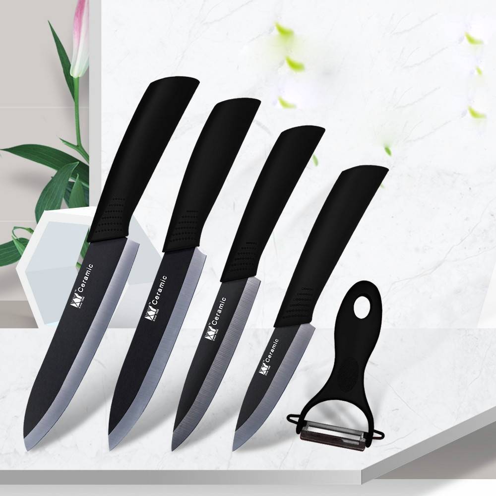 Cuchillo de Cerámica Con Hoja Negra