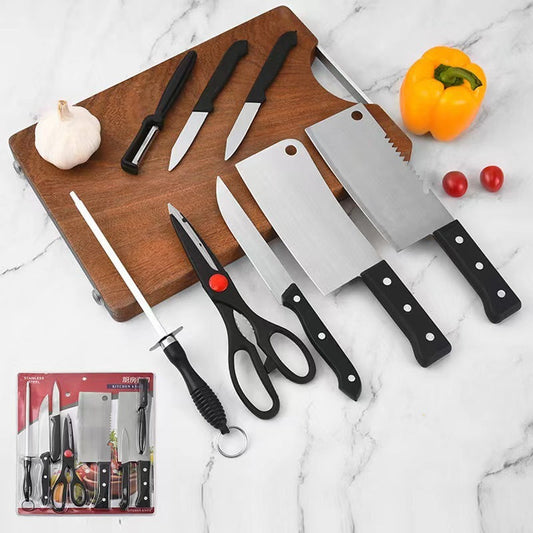Juego de Cuchillos de Cocina 8 Piezas En Caja de Regalo